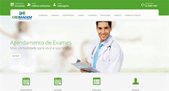 Desktop Screenshot of cedimagem.com.br