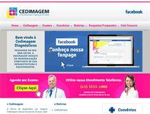 Tablet Screenshot of cedimagem.com